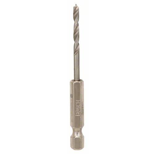Bosch Accessories 2608595519 Holz-Spiralbohrer 3 mm Gesamtlänge 74 mm 1/4 (6.3 mm) 1 St.