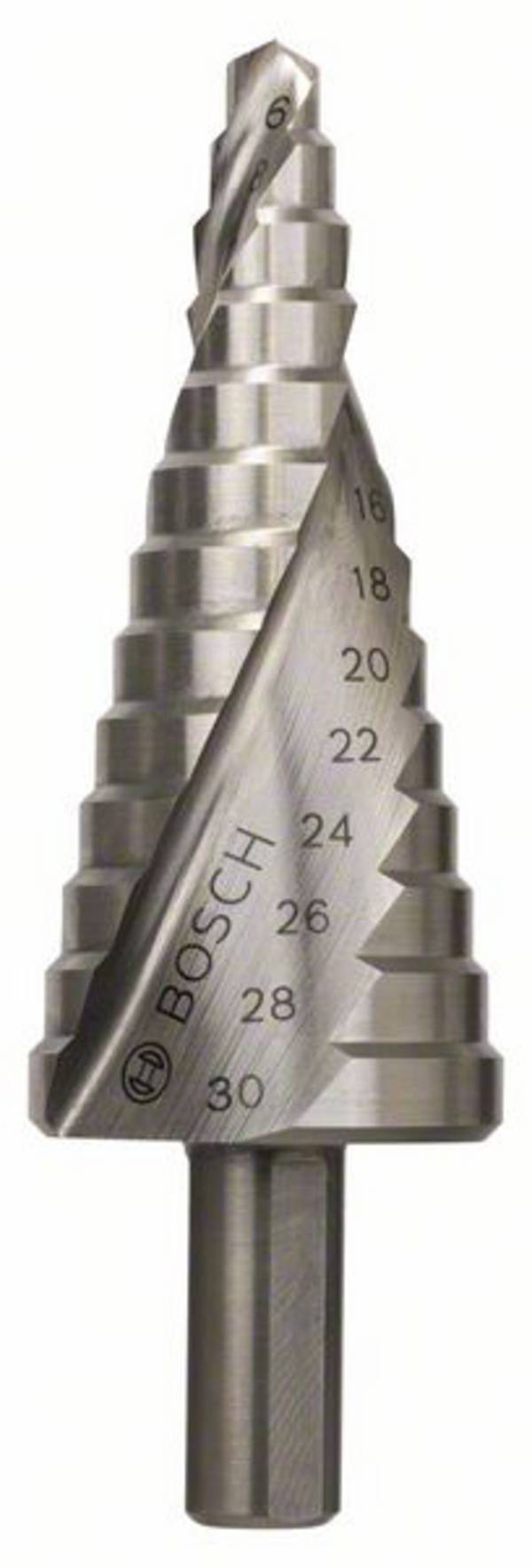 Bosch Accessories 2608597520 Bosch Power Tools HSS Stufenbohrer   Gesamtlänge 93.5 mm   3-Flächenschaft 1 St.