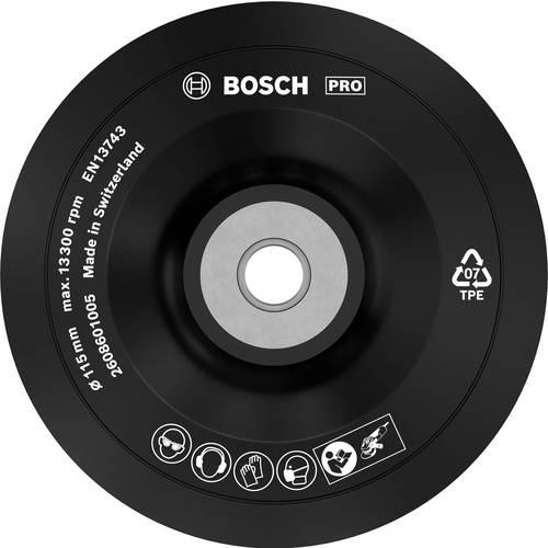 Thumbnail - Bosch Accessories 2608601005 Stützteller Standard, M14, 115 mm, 13 300 U/min Durchmesser 115 mm