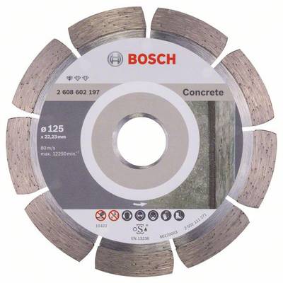 Bosch Accessories 2608602197 Bosch Power Tools Diamanttrennscheibe Durchmesser 125 mm   1 St.