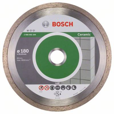 Bosch Accessories 2608602204 Bosch Power Tools Diamanttrennscheibe Durchmesser 180 mm   1 St.