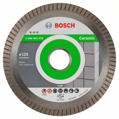 Bosch Accessories 2608602479 Bosch Power Tools Diamanttrennscheibe Durchmesser 125 mm   1 St.