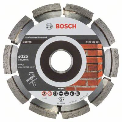 Bosch Accessories 2608602534 Bosch Diamanttrennscheibe Durchmesser 125 mm   1 St.