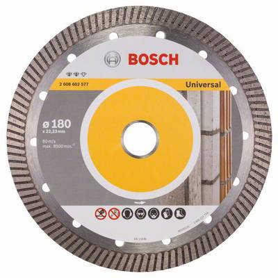 Bosch Accessories 2608602577 Bosch Diamanttrennscheibe Durchmesser 180 mm   1 St.