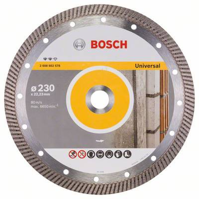 Bosch Accessories 2608602578 Bosch Diamanttrennscheibe Durchmesser 230 mm   1 St.