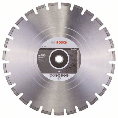 Bosch Accessories 2608602627 Bosch Power Tools Diamanttrennscheibe Durchmesser 450 mm 1 St.