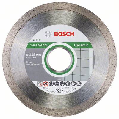 Bosch Accessories 2608603231  Diamanttrennscheibe Durchmesser 115 mm Innen-Ø 22.23 mm  10 St.