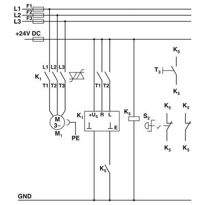 Phoenix Contact ELR H5-IES-SC-230AC/500AC-2 Motorschütz 230 V/AC 2.4 A Passend für Marke (Relais): Phoenix Contact 1 St.-4