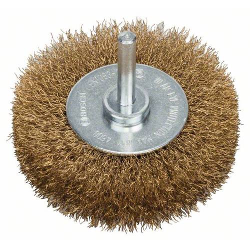 Thumbnail - Bosch Accessories Scheibenbürste, gewellt, vermessingt, 75 mm, 0,2 mm, 16 mm, 4500 U/ min Bosch Power Tools Schaft-Ø 6 m...