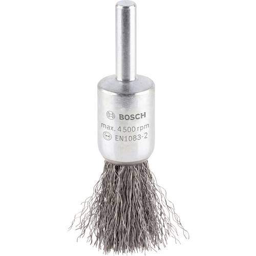 Bosch Accessories Pinselbürste, gewellt, 0,2 mm, 15 mm, 4500 U/ min Bosch Power Tools Schaft-Ø 6 mm 2608622114 1 St.