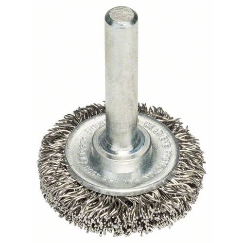 Bosch Accessories Scheibenbürste, gewellt, rostfrei, 30 mm, 0,3 mm, 6 mm, 4500 U/ min Bosch Power Tools Schaft-Ø 6 mm 26...