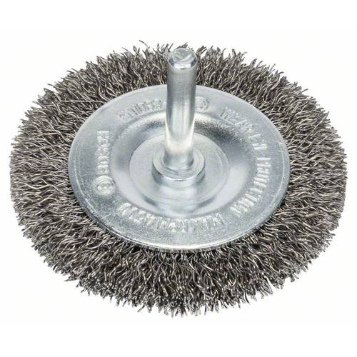 Bosch Accessories Scheibenbürste, gewellt, rostfrei, 70 mm, 0,3 mm, 10 mm, 4500 U/ min Bosch Power Tools Schaft-Ø 6 mm 2...