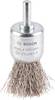 Bosch Accessories Pinselbürste, gewellt, rostfrei, 0,3 mm, 25 mm, 4500 U/ min Bosch Power Tools Schaft-Ø 6 mm 2608622127 1 St.