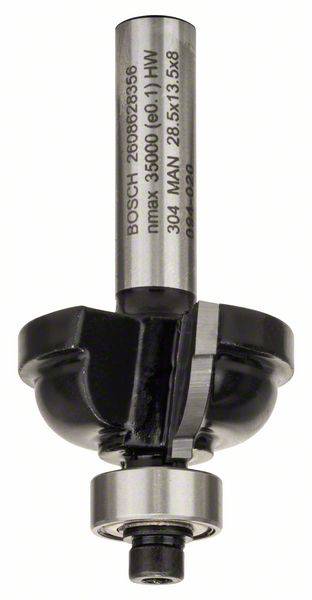 Thumbnail - Bosch Accessories 2608628356 Profilfräser Länge 54 mm Produktabmessung, Ø 28.5 mm Schaftdurchmesser 8 mm