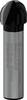 Bosch Accessories 2608628368 Hohlkehlfräser Hartmetall Länge 40 mm Produktabmessung, Ø 12 mm Schaftdurchmesser 8 mm