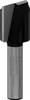 Bosch Accessories 2608628388 Nutfräser Hartmetall Länge 51 mm Produktabmessung, Ø 16 mm Schaftdurchmesser 8 mm
