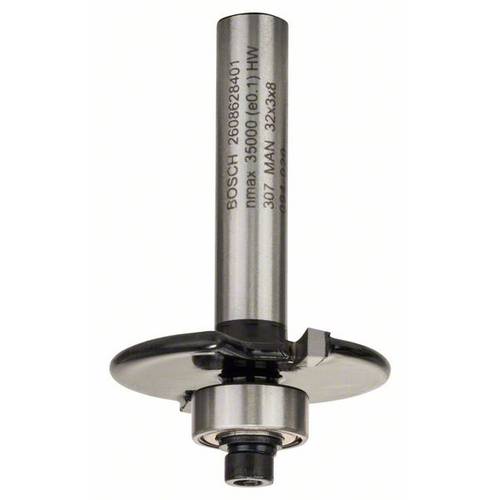 Bosch Accessories 2608628401 Nutfräser Hartmetall Länge 51 mm Produktabmessung, Ø 32 mm Schaftdurchmesser 8 mm