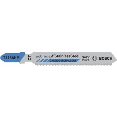 Bosch Accessories 2608630663 Stichsägeblatt T 118 AHM Endurance for Stainless Steel, 3er-Pack 3 St.