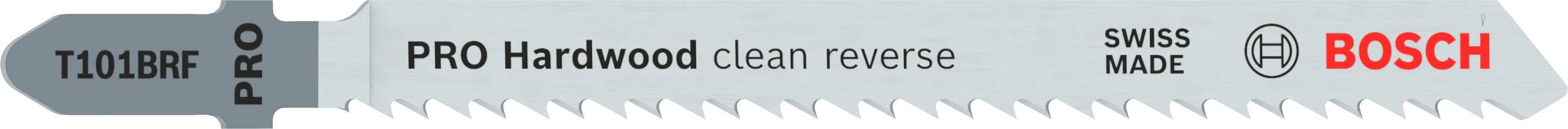 Bosch Accessories 2608634235 Stichsägeblatt T 101 BRF Clean for Hard Wood, 5er-Pack 5 St.