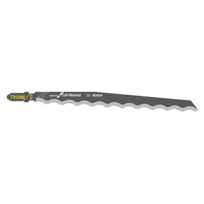 Bosch Accessories 2608635187 Stichsägeblatt T 313 AW Special for Soft Material, 3er-Pack 3 St.