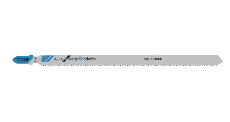 BOSCH Stichsägeblatt T 718 BF, Metal-Sandwich 2608636335 Sägeblatt (2608636335)