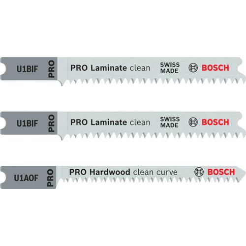 Bosch Accessories 2608636430 Stichsägeblatt-Set Special for Laminate, 3-teilig, Universalschaft 2 St.