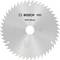 Kreissägeblatt der Marke Bosch 'PRO Wood', 60 Zähne, geeignet für Holz.