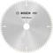 Kreissägeblatt von Bosch, Modell 'PRO Wood', mit 80 Zähnen für Holzbearbeitung, Durchmesser 216 mm. 