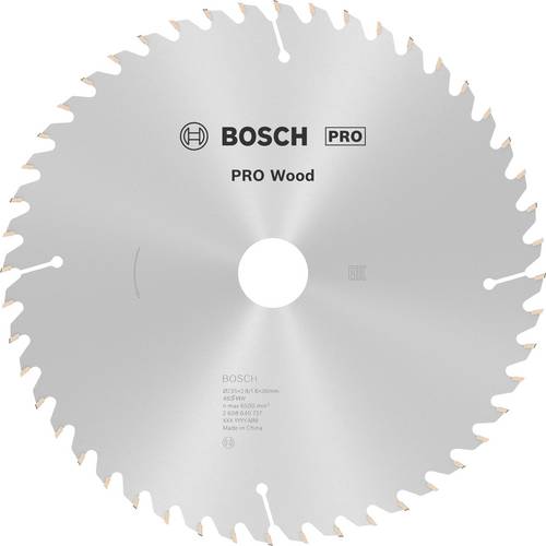 Bosch Accessories Optiline Wood 2608640727 Hartmetall Kreissägeblatt 235 x 30 x 2.8 mm Zähneanzahl: 48 1 St.