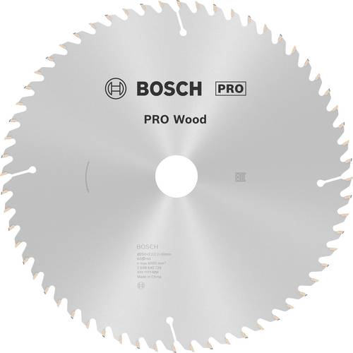 Bosch Accessories Optiline Wood 2608640729 Hartmetall Kreissägeblatt 250 x 30 x 3.2 mm Zähneanzahl: 60 1 St.