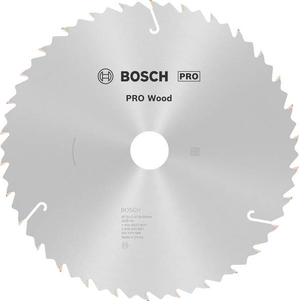 Bosch Accessories Standard for Wood Speed 2608640807 Hartmetall Kreissägeblatt 235 x 30 x 2.6 mm Zähneanzahl: 30 1 St.