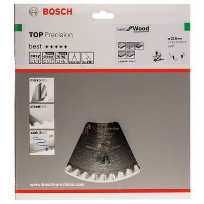 Bosch Accessories – Schweiz St. 1 Kreissägeblatt 2608642101 216 2.3 Top x x 30 Precision Electronic Zähneanzahl: Conrad 48 Hartmetall mm
