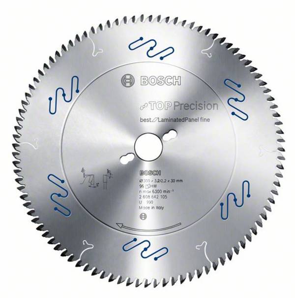 Bosch Accessories Top Precision 2608642107 Hartmetall Kreissägeblatt 350 x 30 x 3.5 mm Zähneanzahl: 108 1 St.