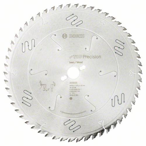 Bosch Accessories Top Precision 2608642120 Hartmetall Kreissägeblatt 350 x 30 x 3.5 mm Zähneanzahl: 54 1 St.