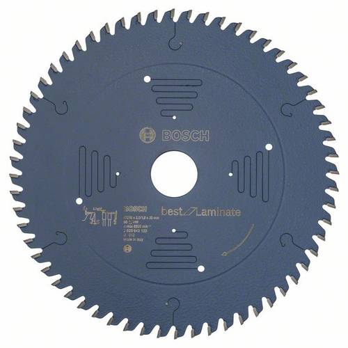Bosch Accessories Best for Laminate 2608642133 Kreissägeblatt 216 x 30 x 2.5 mm Zähneanzahl: 60 1 St.