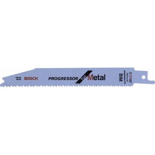 Thumbnail - Bosch Accessories 2608654401 Säbelsägeblatt S 123 XF, Progressor for Metal, 2er-Pack Sägeblatt-Länge 150 mm 2 St.