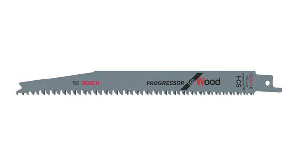Bosch Accessories 2608654403 Säbelsägeblatt S 2345 X, Progressor for Wood, 2er-Pack Sägeblatt-Länge 200 mm 2 St.