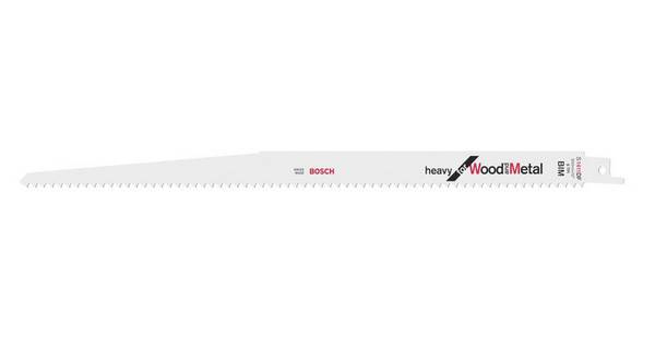 Bosch Accessories 2608654763 Säbelsägeblatt S 1411 DF, Heavy for Wood and Metal, 5er-Pack Sägeblatt-Länge 300 mm 5 St.