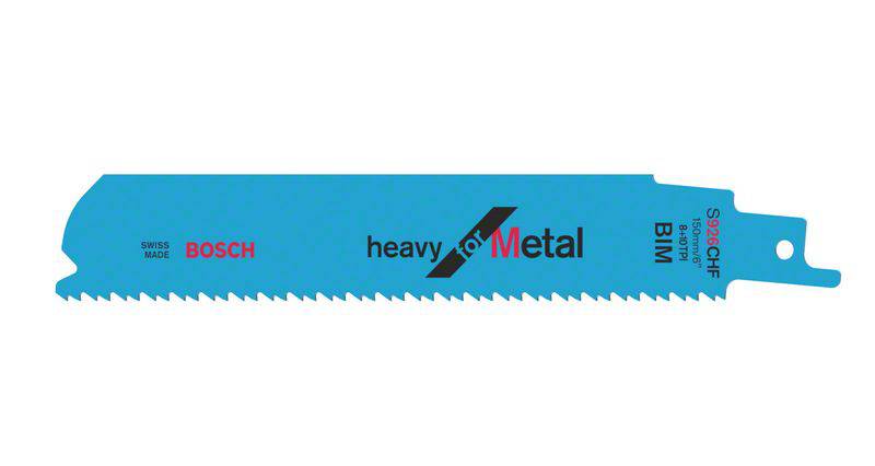 BOSCH Säbelsägeblatt S 926 CHF, Heavy for Metal, 5er-Pack 2608657397 (2608657397)