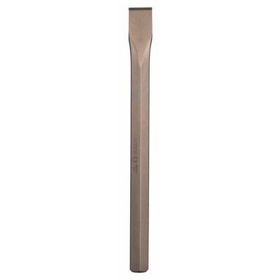 Meißel aus Metall mit einer flachen, breiten Klinge. Ideal zum Meißeln und Formen harter Materialien wie Stein oder Metall.