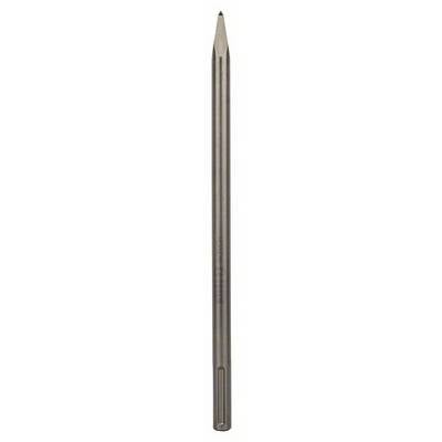Ein silberfarbener Metallstift mit einer feinen Spitze, vertikal ausgerichtet.