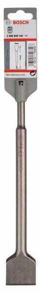 Spitzmeißel von Bosch mit einer Breite von 20 mm, geeignet für Mauerwerk. Produktverpackung zeigt Markendetails und Barcode.
