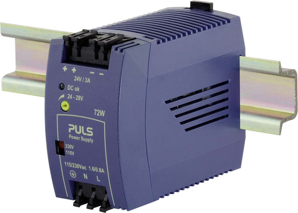 PULS MiniLine ML70.100 Hutschienen-Netzteil (DIN-Rail) 24 V/DC 3 A 72 W