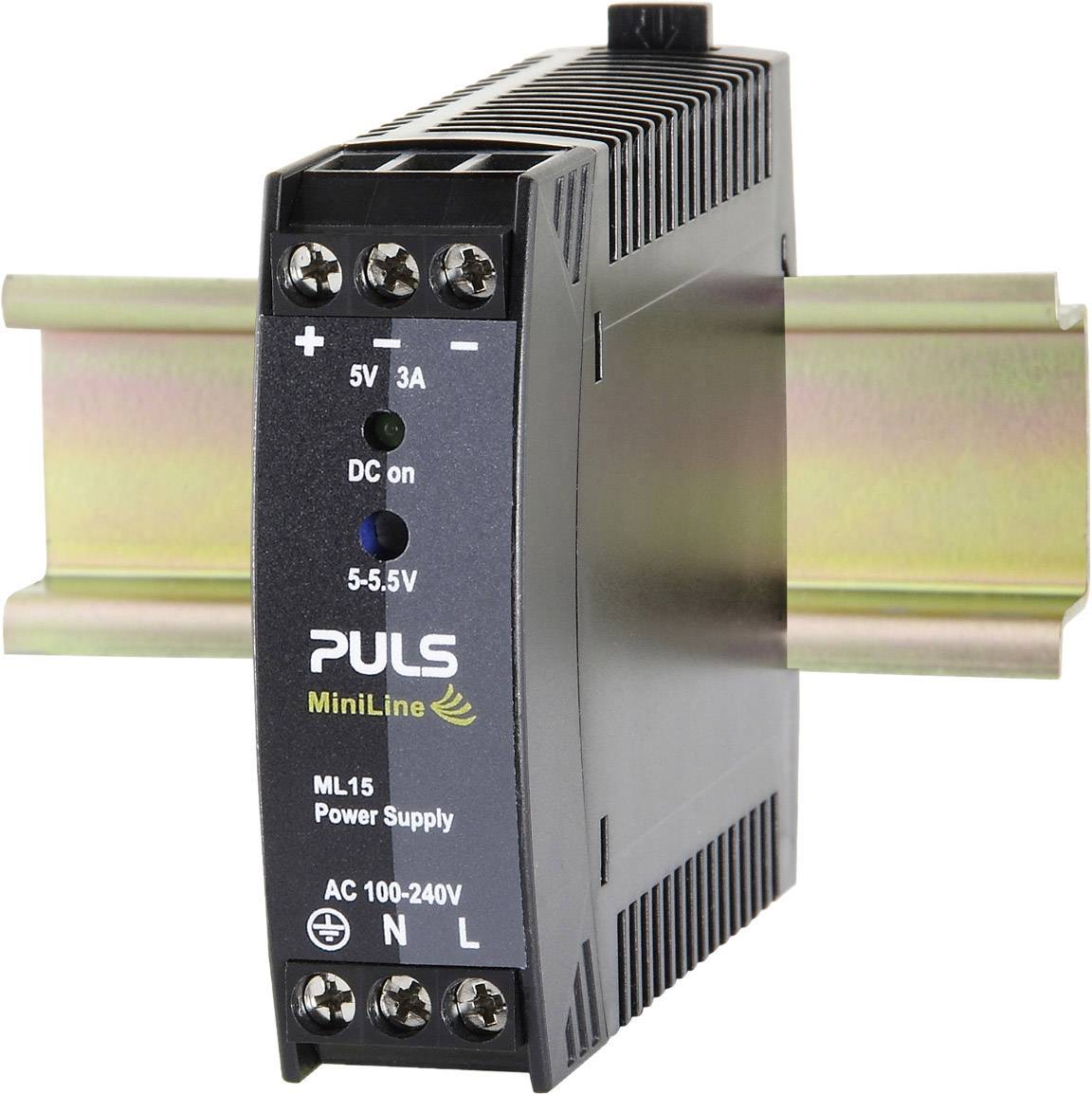 PULS MiniLine ML15.051 Hutschienen-Netzteil (DIN-Rail) 5 V/DC 3 A 15 W