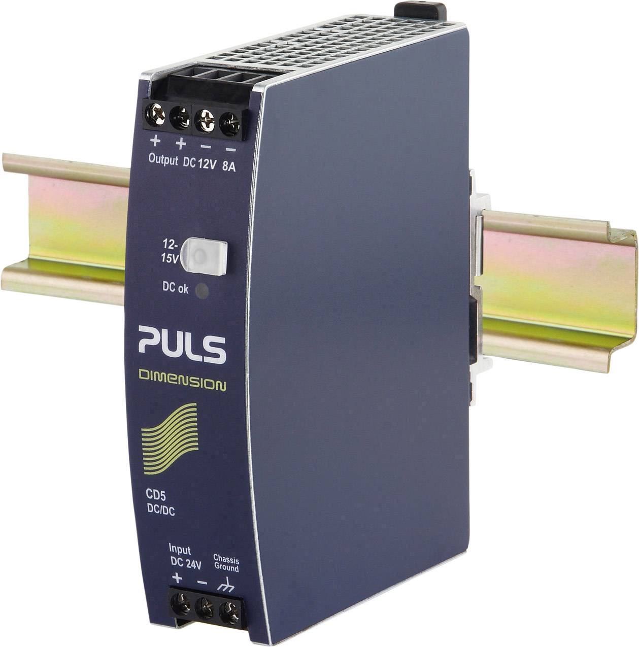 PULS GMBH DC/DC-Wandler DIMENSION CD5.121 PULS CD5.121 8 A 96 W