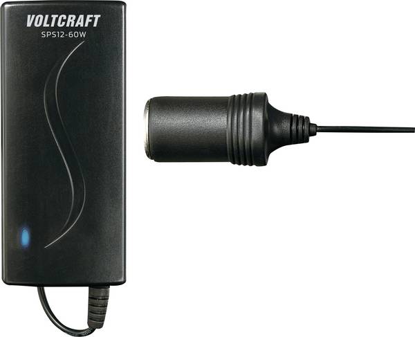 VOLTCRAFT SPS12-60W KFZ Tischnetzteil, Festspannung 12 V/DC 5000 mA 60 W