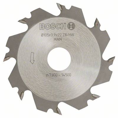 Bosch Accessories 3608641013 Scheibenfräser Hartmetall    Produktabmessung, Ø 22 mm   