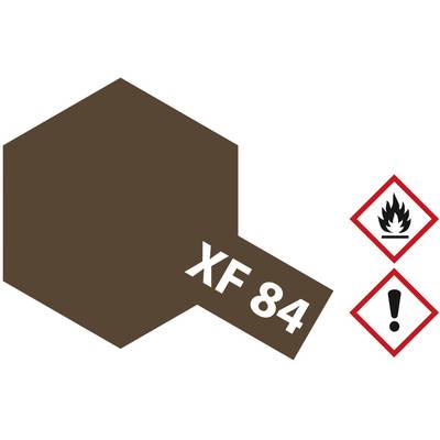 Tamiya Acrylfarbe Eisen dunkel (matt) XF-84 Glasbehälter 10 ml