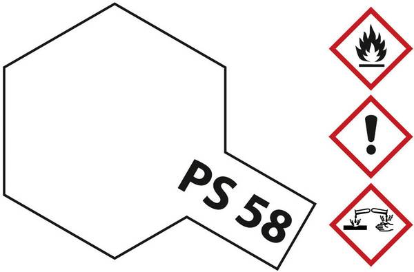 Tamiya Lexanfarbe Perleffekt Klar PS-58 Spraydose 100 ml