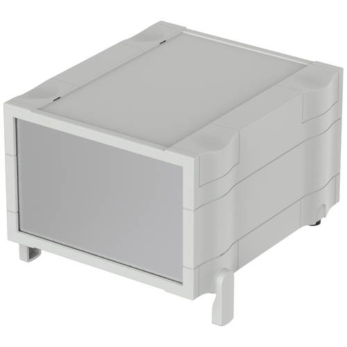 Bopla BOTEGO BO 32018 Tisch-Gehäuse (L x B x H) 196.9 x 174 x 110.92 mm ABS Lichtgrau (RAL 7035) 1 St.